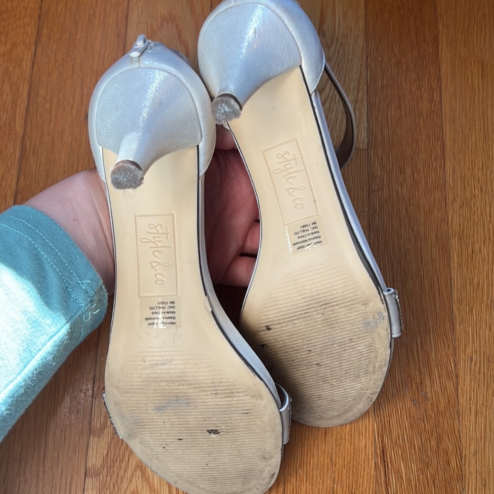 Style&Co Rhinestone Heels - Picture 3 of 3